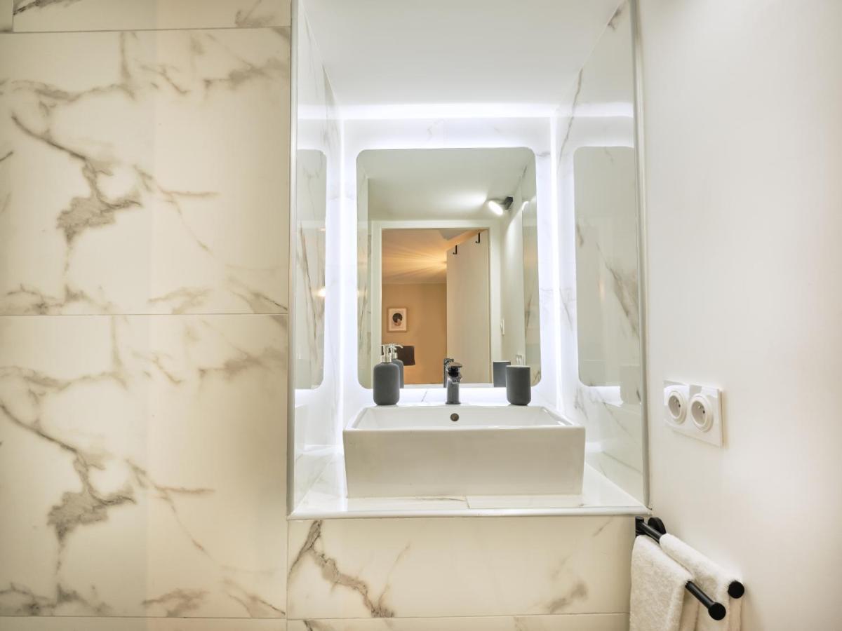 Tres Elegant Duplex, Proche Gare Apartment เกรอน็อบล์ ภายนอก รูปภาพ